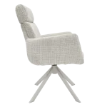 Трапезен стол Carmen Torva 6 - Бял 01