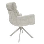 Трапезен стол Carmen Torva 6 - Бял 01