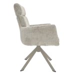 Трапезен стол Carmen Torva - Крем 02