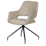 Трапезен стол Carmen Totnes 1 - Бежов SF 1