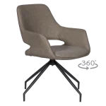 Трапезен стол Carmen Totnes 1 - Светлобежов SF 2