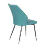 Трапезен стол Carmen Laredo 2 Y силиконова кожа - Аквамарин 25