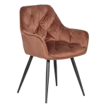 Трапезен стол Carmen Latina - Светлокафяв