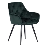 Трапезен стол Carmen Latina - Зелен