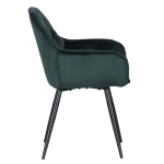 Трапезен стол Carmen Latina - Зелен