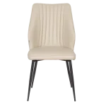 Трапезен стол Carmen Laredo Y еко кожа - Крем 79