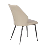 Трапезен стол Carmen Laredo Y еко кожа - Крем 79