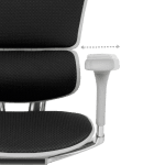 Ергономичен стол Ergohuman Elite 2 - Сив/Черен