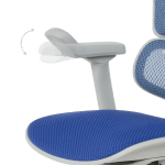 Ергономичен стол Ergohuman Elite 2 - Сив/Син