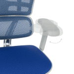 Ергономичен стол Ergohuman Elite 2 - Сив/Син