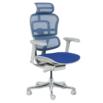 Ергономичен стол Ergohuman Elite 2 - Сив/Син