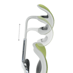 Ергономичен стол Ergohuman Elite 2 - Сив/Зелен