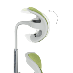 Ергономичен стол Ergohuman Elite 2 - Сив/Зелен