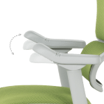 Ергономичен стол Ergohuman Elite 2 - Сив/Зелен