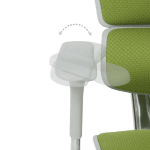 Ергономичен стол Ergohuman Elite 2 - Сив/Зелен