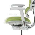 Ергономичен стол Ergohuman Elite 2 - Сив/Зелен