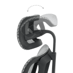 Ергономичен стол Ergohuman IOO Elite 2 - Черен/Черен