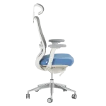 Ергономичен стол Gland - Син/Сив