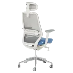 Ергономичен стол Gland - Син/Сив