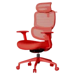 Ергономичен стол Carmen Julfa - Червен