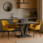 Трапезен стол Carmen Eton - Бронз BF 2