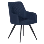 Трапезен стол Carmen Eton - Тъмносин BF 3