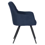 Трапезен стол Carmen Eton - Тъмносин BF 3