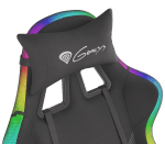 Геймърски стол Genesis Trit 600 RGB, Black (150 кг) NFG-1577