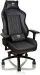 Геймърски стол от естествена кожа TteSports X Fit Real Leather Black