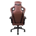 Геймърски стол от естествена кожа TteSports X Fit Real Leather Brown