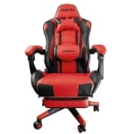 Геймърски стол Raidmax Drakon DK709RD, Черно-червен