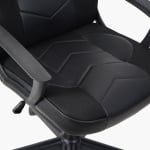 Комплект геймърско бюро Lumi GMD02-1 Black + геймърски стол Racer