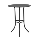 Метална градинска маса Carmen Niger D 60 - Черна