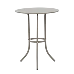 Метална градинска маса Carmen Niger D 60 - Капучино