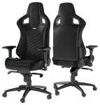 Геймърски стол Noblechairs EPIC, Black/Green