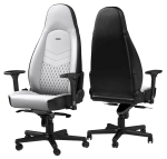 Геймърски стол Noblechairs ICON, White/Black