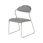 Посетителски стол Carmen 1145 - Сив