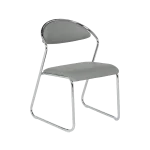 Посетителски стол Carmen 1145 - Сив