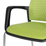 Посетителски стол Carmen 1138 CH - Зелен