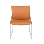 Посетителски стол Carmen 1144 - Оранжев