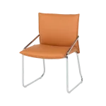 Посетителски стол Carmen 1144 - Оранжев