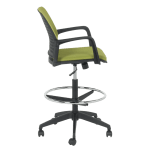 Висок работен стол Carmen 7556 - Зелен