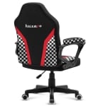 Детски геймърски стол HUZARO RANGER 1.0 RACER MESH - Черен/Бял