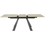 Разтегателна трапезна маса Carmen Lask, Сива