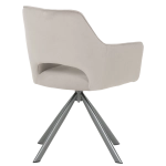 Трапезен стол Carmen Reading 2 - Светлосив MJ 3