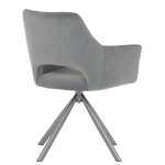 Трапезен стол Carmen Reading 2 - Сив MJ 3