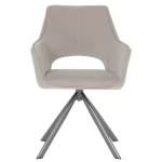 Трапезен стол Carmen Reading 2 - Светлосив MJ 3