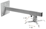 Регулируема стойка за проектор за стена Celexon MultiCel WM800, до 15 кг, Бял | CELEXON-1090381