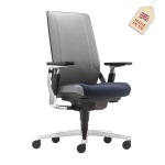 Ергономичен офис стол Senator i-Workchair WRK140 MF - Сив/Черен