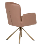 Трапезен стол Carmen Sindi 4 - Оранжев